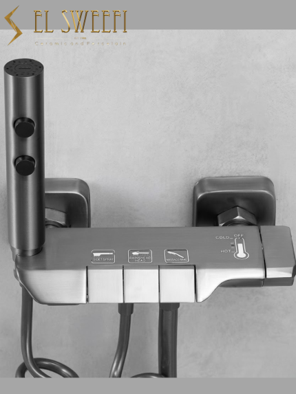 خلاط بيانو بدون مسطرة من سباركل رقم 7812 كروم