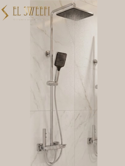 خلاط بيانو بالمسطرة جراي سباركل رقم 7755 كروم